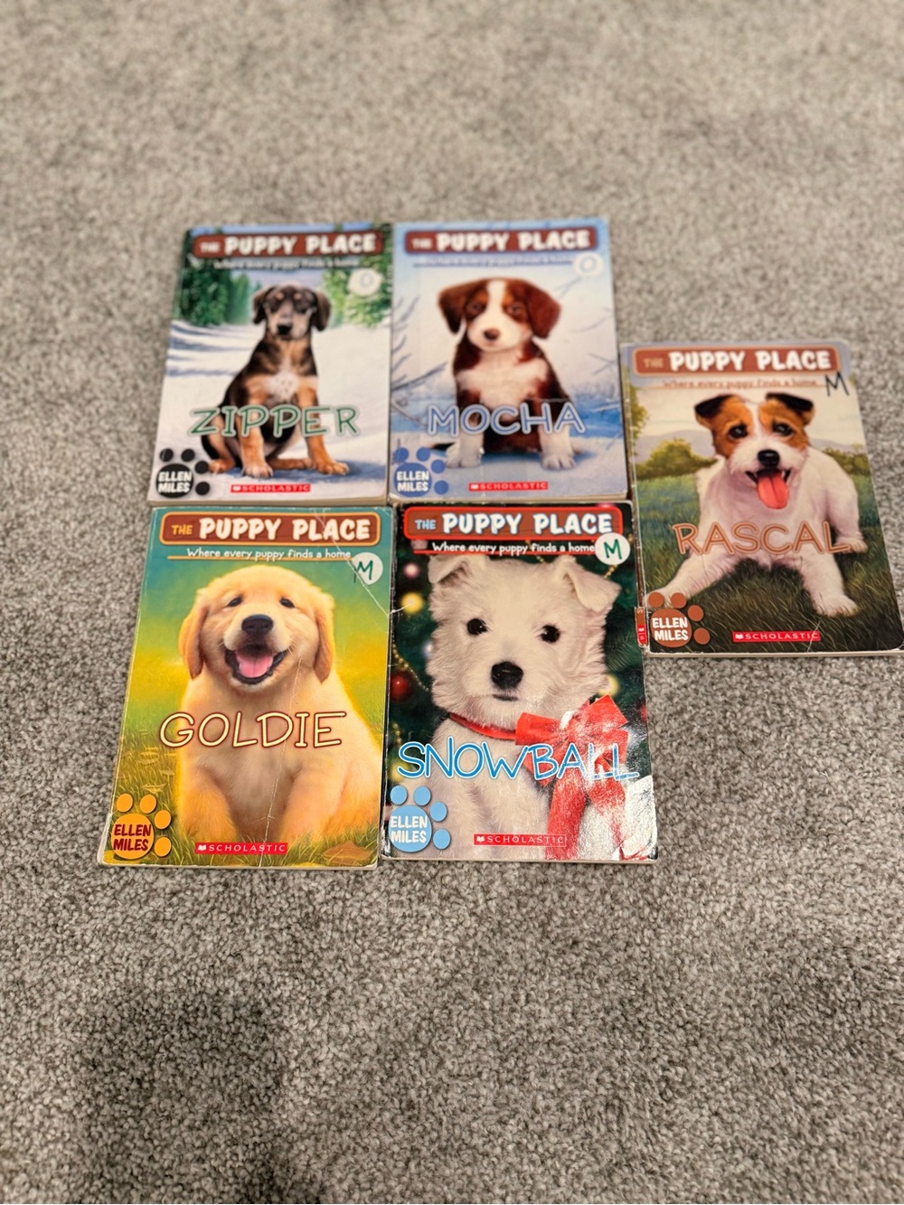 The Puppy Place Book - set of 5